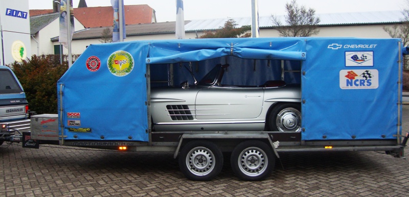 Oldtimer Transport - Mercedes 300SL Cabrio