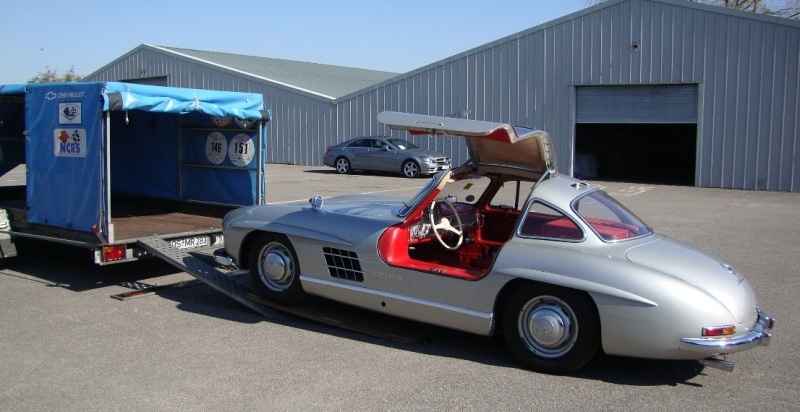 Oldtimer Transport Gullwing