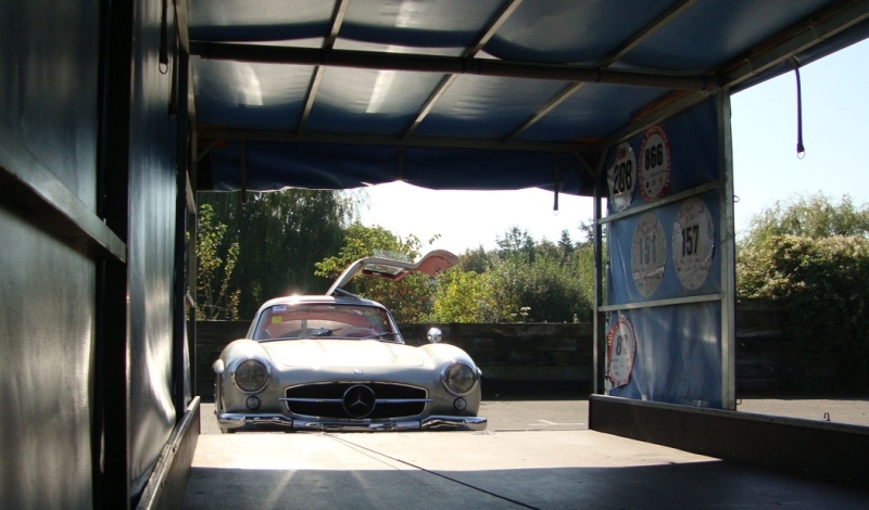 Oldtimer Transport55er Gullwing