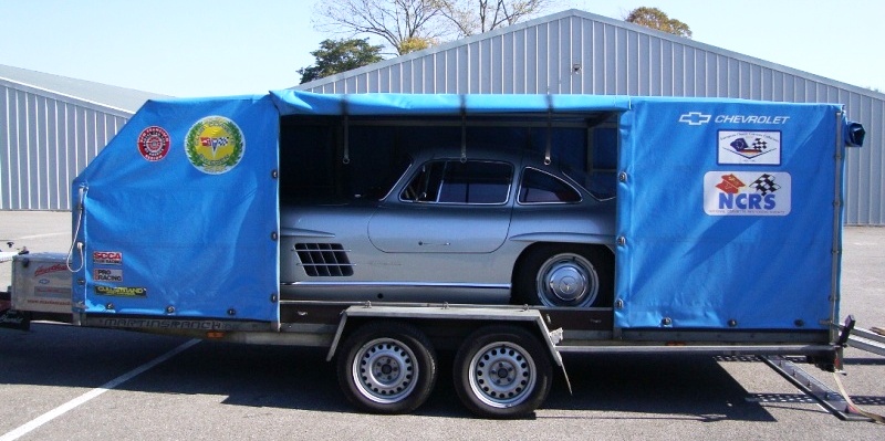 Oldtimer Transport 55er 300SL