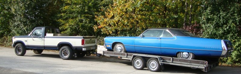 Oldtimer Transport Chrysler Imperial