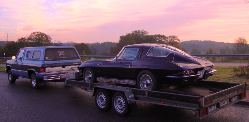 Oldtimer Transport Splitwindow