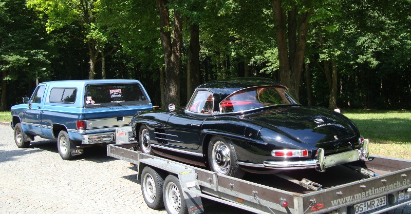 Oldtimer Transport 300SL