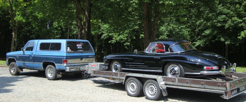 Oldtimer Transport 300SL