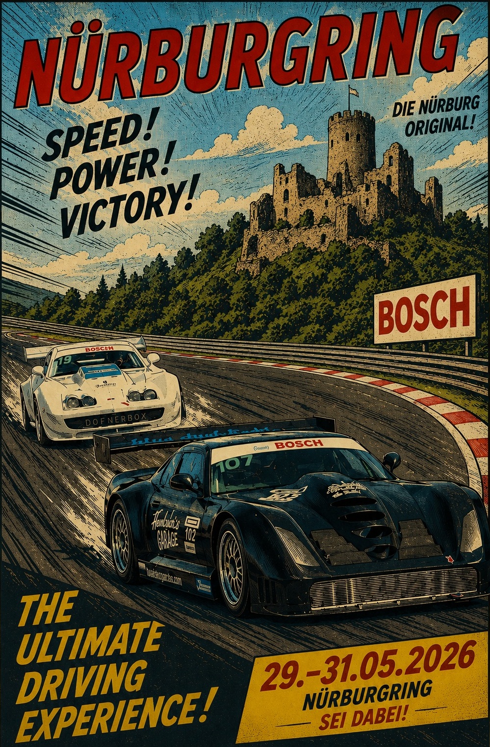 N�rburgring blue duck Racing